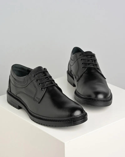 Kožne muške cipele Gazela 886-01 crne, slika 4