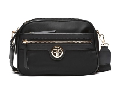 Ženska crossbody torbica u crnoj boji, slika 2