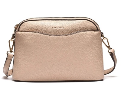 Ženska crossbody torba u bež boji, slika 2