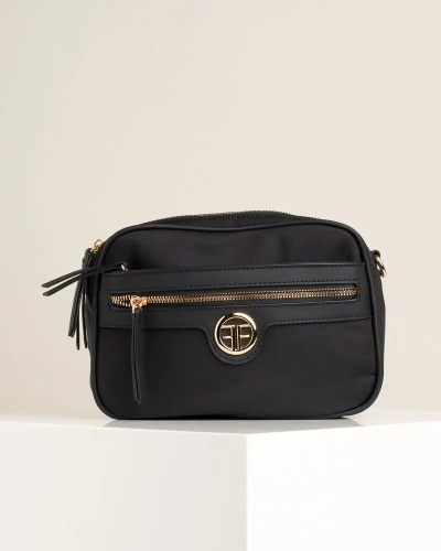 Ženska crossbody torbica u crnoj boji, slika 2
