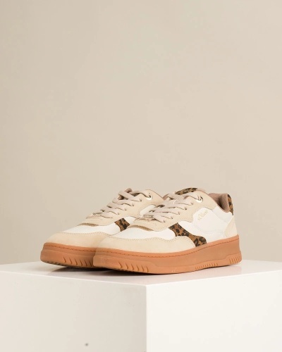 Bež ženske patike, leopard print, slika 5