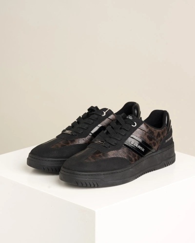 Crne ženske patike, leopard print, slika 7
