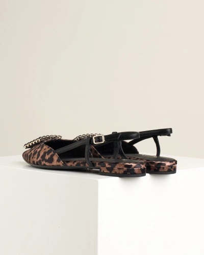 Ženske ravne sandale sa zatvorenim prstima, leopard print, brend Tamaris, slika 10