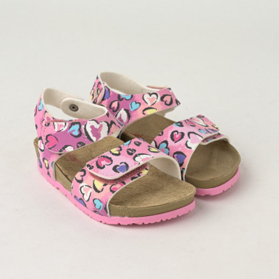 Roze anatomske sandale za devojčice, slika 2
