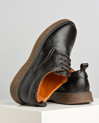 Braon muške cipele domaće proizvodnje, slika 7