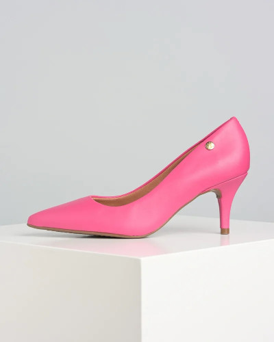 Cipele na manju štiklu u pink boji, brend Vizzano, slika 2
