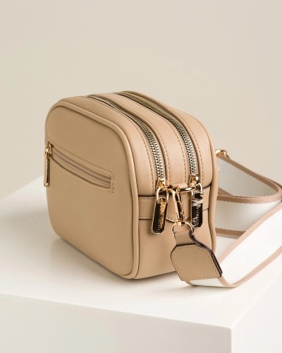 Ženska crossbody torbica u bež boji, slika 7