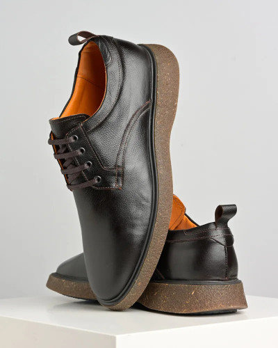 Braon muške cipele domaće proizvodnje, slika 8