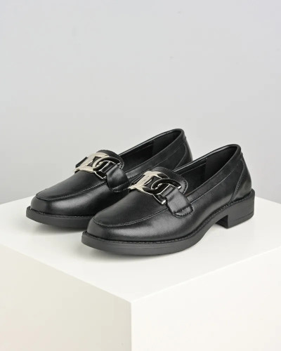 Kožne ženske cipele 2707-1 crne