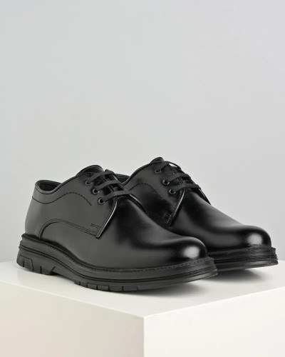 Muške kožne cipele 1264-01 crne, slika 5