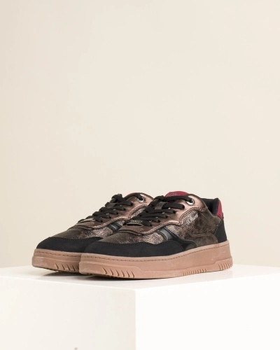 Crne ženske patike, leopard print, slika 3