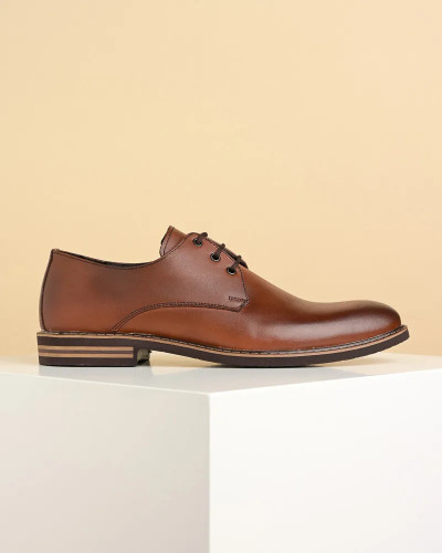 Elegantne cipele za odelo braon Gazela 5531-06, slika 3