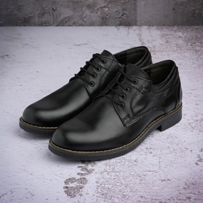 Crne kožne muške cipele Gazela 5886-01, slika 6