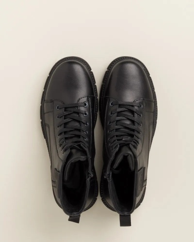 Muške kožne duboke cipele W188250 crne