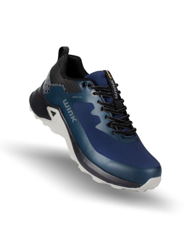 Muške teget sportske patike sa vibram đonom, slika 1