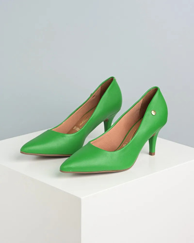 Cipele na manju štiklu u zelenoj boji, brend Vizzano, slika 8