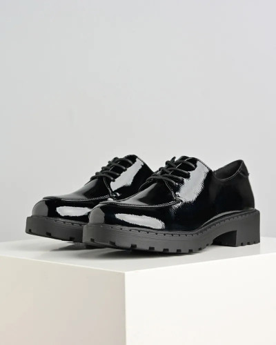 Crne lakovane ženske oksford cipele Emelie Strandberg, slika 2