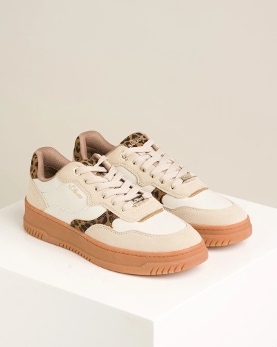 Bež ženske patike, leopard print, slika 6