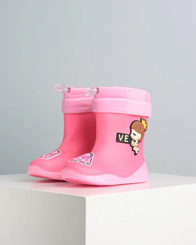 Dečije čizme za kišu, pink boja, slika 1