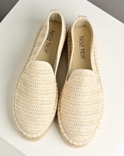 Kožne espadrile špagerice, na pletenom đonu, brend Noa Noir, slika 6