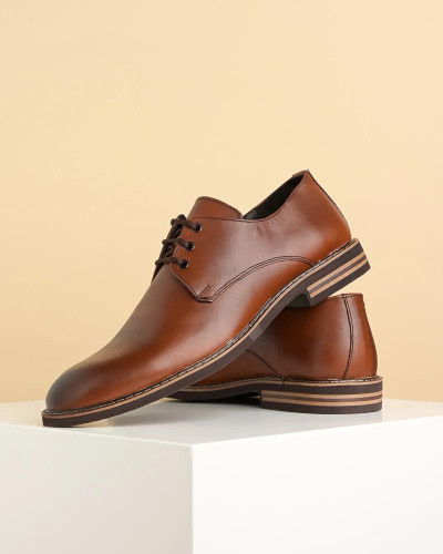 Elegantne cipele za odelo braon Gazela 5531-06, slika 4
