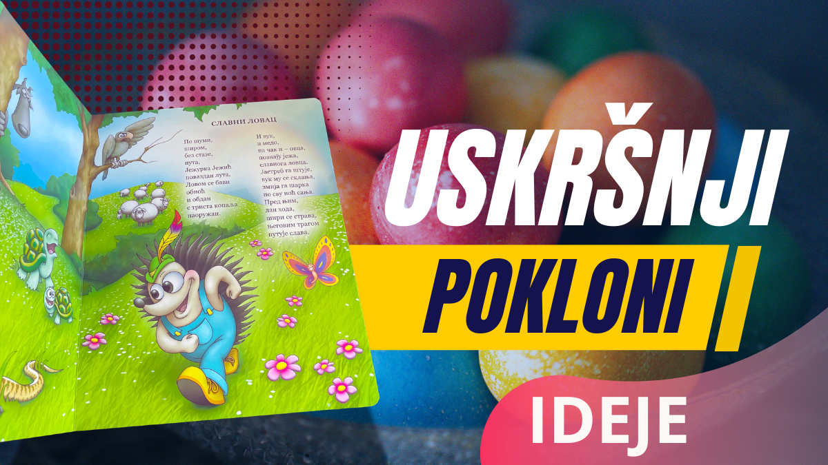Uskršnji pokloni za decu 2026 | Najlepše knjige i kompleti | Sezam Book