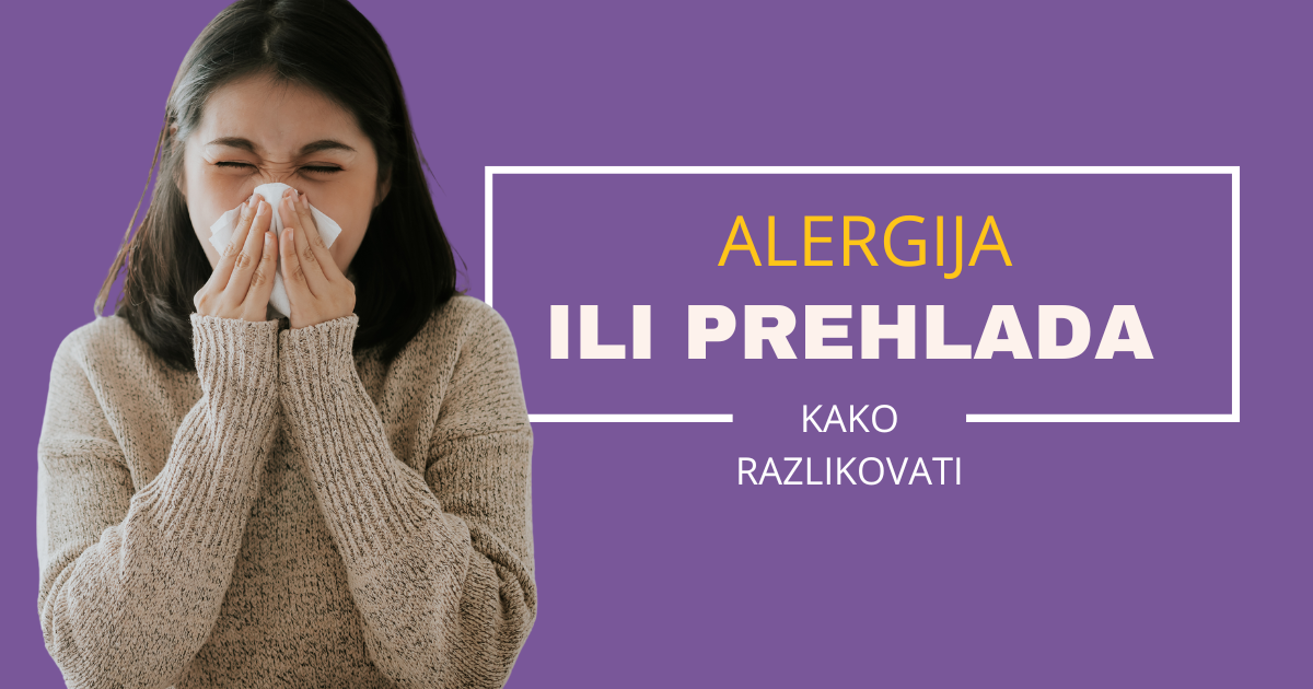 Alergija ili prehlada? Kako prepoznati razliku u simptomima