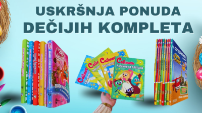 Posebna ponuda za Uskrs: Kompleti knjiga za decu i ljubitelje književnosti