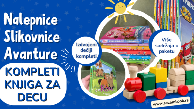 Dečiji kompleti koje deca obožavaju: nalepnice, slikovnice i avanture