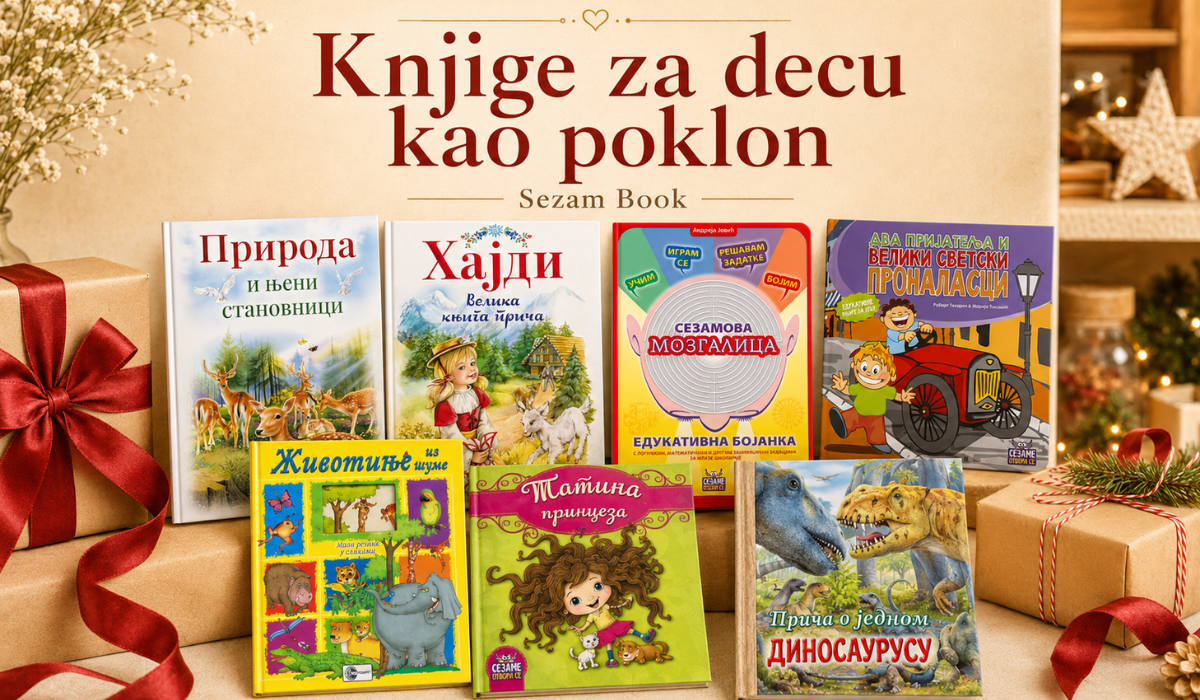 Knjige za decu kao poklon - Sezam Book