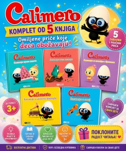 Kalimero komplet od 5 knjiga