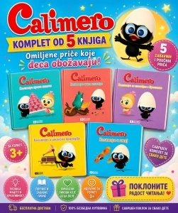 Kalimero komplet od 5 knjiga