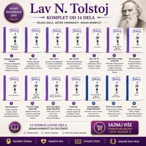 Komplet knjiga Lav Tolstoj 1-14