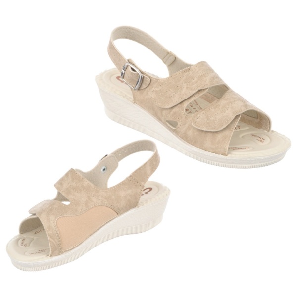 Sandale ortopedice, pentru monturi, Mjartan 2815-N13-S64 bej