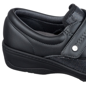 Pantofi ortopedici, pentru monturi, negri, PodoWell Psylvia