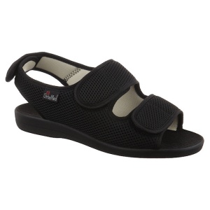 Sandale ortopedice medicale OrtoMed 526-T21 negre