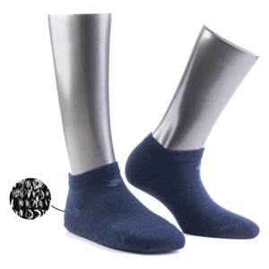 Sosete scurte, 13% fir argint, BonnySilver® 413 bleumarin