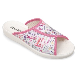 Papuci de casa, ortopedici, pentru femei, Mjartan 507-S111 multicolori