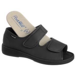 Sandale medicinale dama si barbati PodoWell Aduler negre