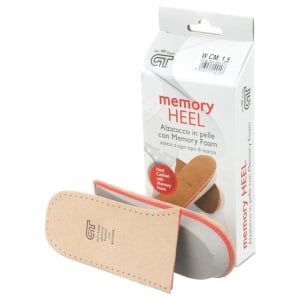 Talonete inaltatoare de 1.5 cm, piele naturala, cu spuma cu memorie