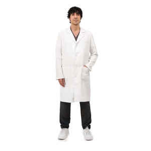 Halate medicale, fara calcare, Quick Simply, maneca lunga, albe