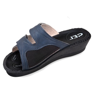 Papuci ortopedici, pentru monturi, dama, Mjartan 2817-G13 bleumarin