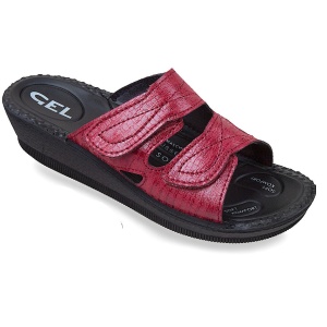 Papuci ortopedici, pentru monturi, dama, Mjartan 2817-S72 bordo