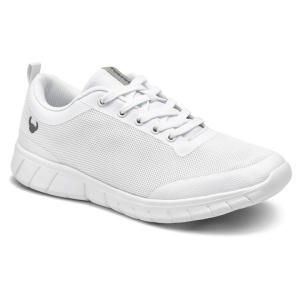 Adidasi ergonomici, albi, pentru femei si barbati, Suecos Alma Classic