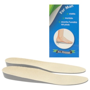 Branturi inaltatoare de 20 mm, pentru barbati, Upper Insole