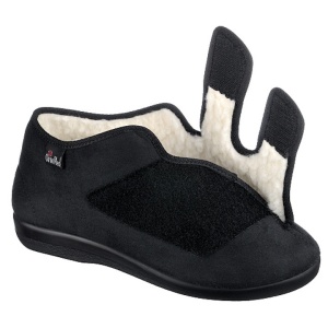 Ghete ortopedice imblanite lana OrtoMed 850-T44 negru
