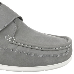 Mocasini ortopedici, piele naturala, gri, barbati PinosoS 6413-H