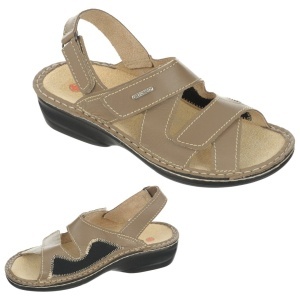 Sandale ortopedice piele pentru monturi, OrtoMed 3703-P152 bej