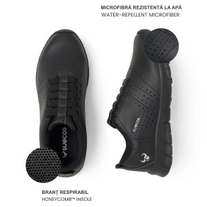 Adidasi impermeabili, antiderapanti, unisex, Suecos Erik cu incaltare usoara