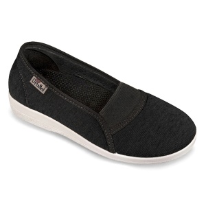 Balerini ortopedici, pentru femei, OrtoMed 6087-L239 antracit